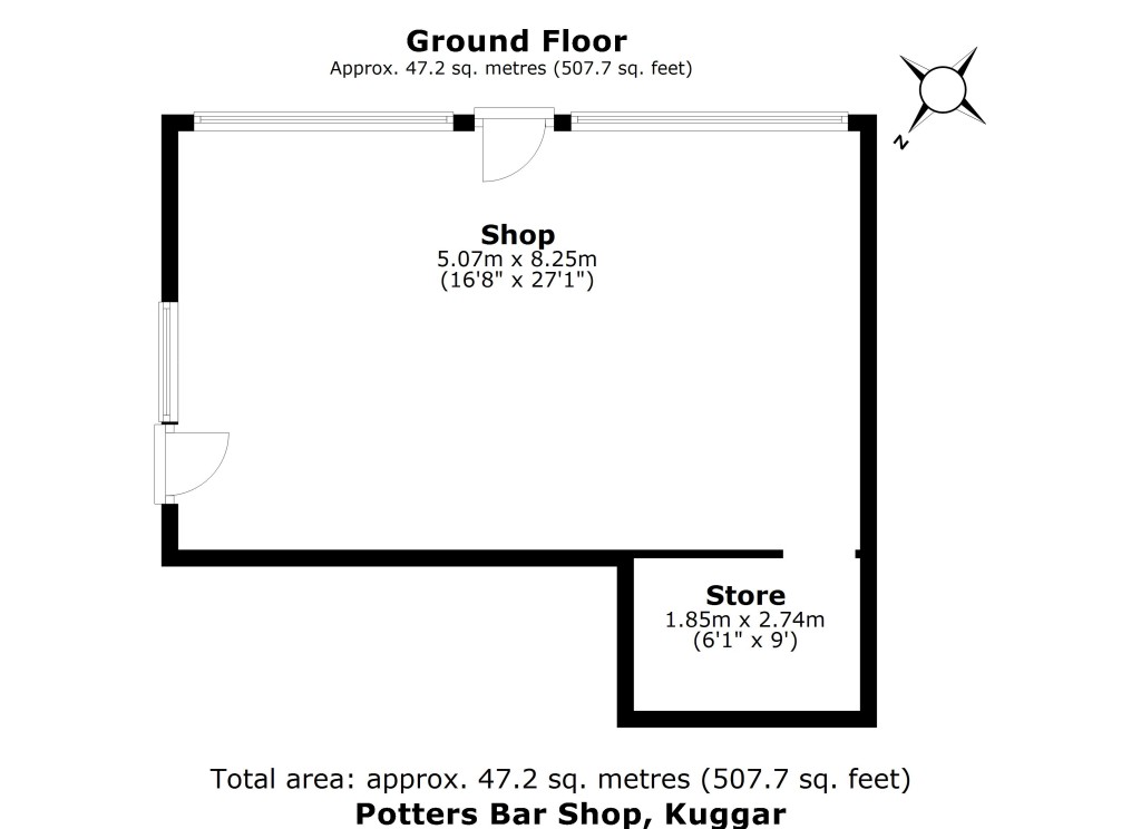 Lot: 82 - FREEHOUSE PUBLIC HOUSE, CAFÉ, OWNERS ACCOMMODATION, SOUVENIR SHOP, OUTSIDE AREAS AND PARKING - Potters Bar - floor plan